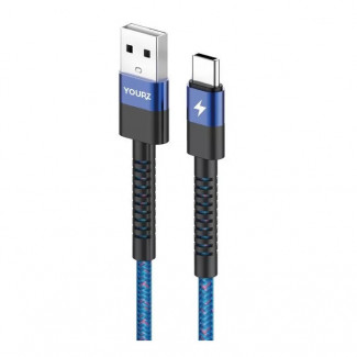 Nabíjací a dátový kábel USB-A 2.4 / USB-C 100cm