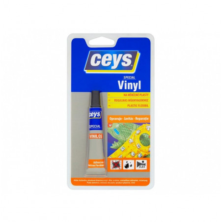Ceys Lepidlo VINYL, na mäkčené plasty, 15 ml