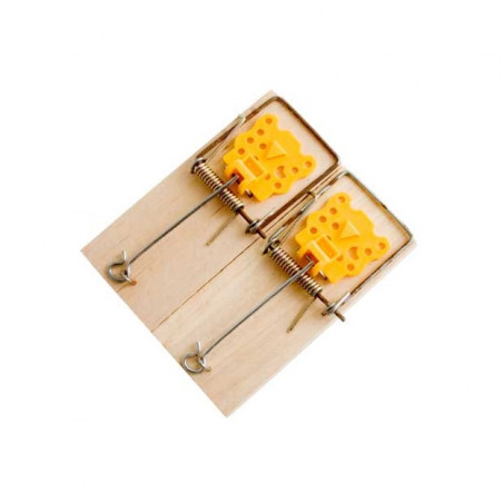 Pasca na myši drevená /2ks