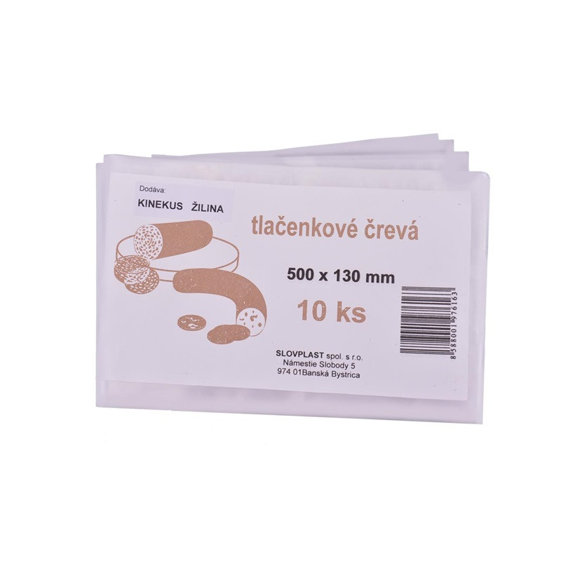 Vrecko na tlačenku 130x500mm 10ks/bal