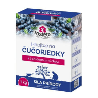 Hnojivo Rosteto s čadičovou múčkou - čučoriedky 1 kg