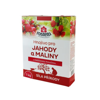 Rosteto Hnojivo s čadičovou múčkou - jahody a maliny 1kg