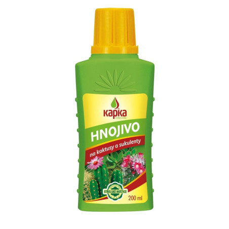 Kapka Hnojivo Kaktusy a sukulenty 200ml