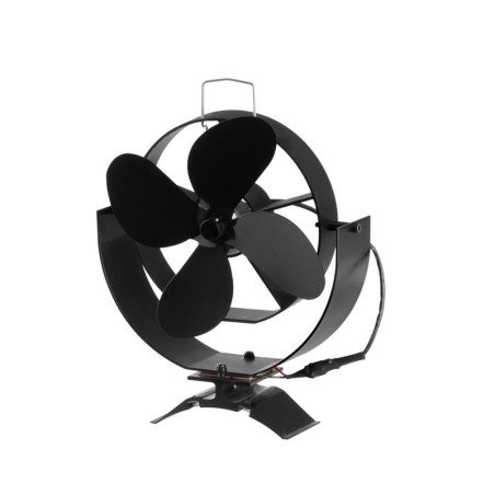 Krbový ventilátor s úchytom na krb a magnetom