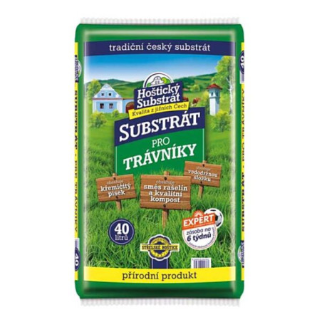 Substrát Hoštický Na Trávnik 40lit