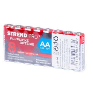Batérie alkalické STREND PRO AA /8ks