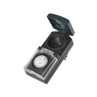 Spínacia zásuvka mechanická P5508 IP44