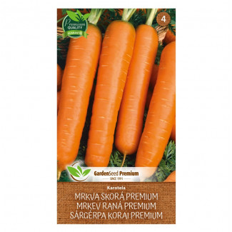 Osivo - Mrkva skorá PREMIUM Karotela