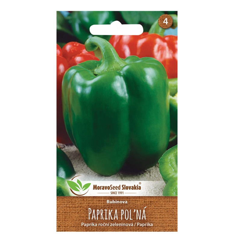 Osivo - Paprika Rubinova Osivo - Paprika Rubinova