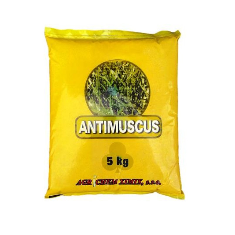 Antimuscus proti machu v trávniku 5kg
